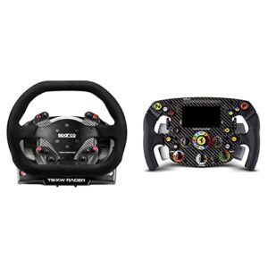 Thrustmaster TS-XW Force Feedback Racing Wheel for Xbox Series X|S / Xbox One / PC - UK Version & Formula Wheel Add-On Ferrari SF1000 Edition