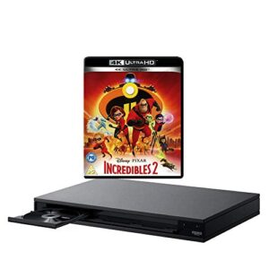 MULTIREGION Sony UBP-X800M2 DVD Regions 1-8 - Blu-ray Region B - Bundle Including Incredibles 2
