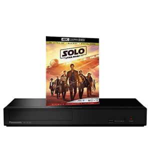 MULTIREGION Panasonic DP-UB150 DVD Regions 1-8 - Blu-ray Region B - Bundle Including Solo - A Star Wars Story