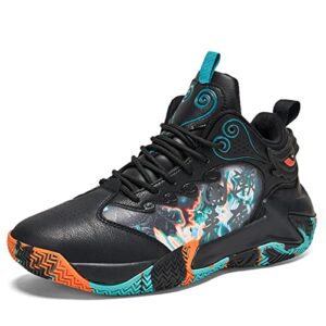 PTYIBO Adult's Basketball Shoes Non Slip Adult for Basketball Shoe Casual Outdoo