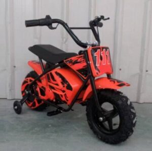24V Mini Monkey Dirt Bike Motorbike Bike Child's ORANGE Kids Electric 250W