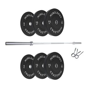 MUSCLE MAD 80kg Starter Weightlifting Set (20kg