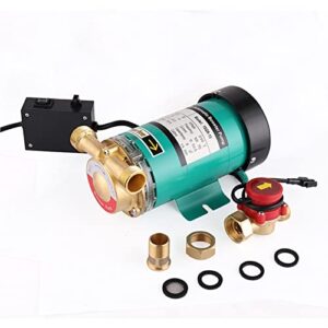 XJZHANG Water Pressure Booster Pump 120W Automatic Electric Household Shower Taps Booster Pump Hot and Cold Water for Home Shower Taps Garden Irrigation Spraying