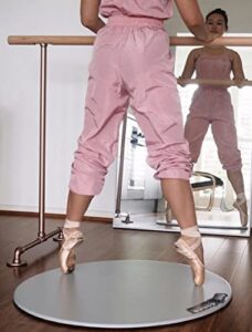 dot2dance Ballet Gray Marley Stable Portable Dance Floor - Size 32"