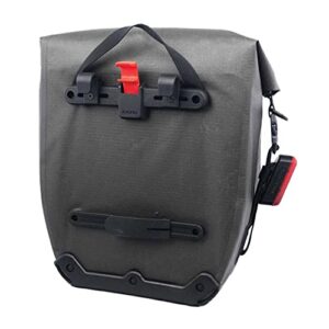 Altura Thunderstorm 25L Waterproof Cycling Pannier - Charcoal - 25 Litre