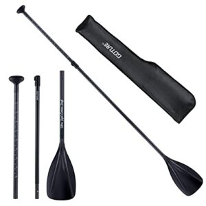 Matymats Stand up Paddle-Carbon Fiber Paddles Lightweight-Adjustable Carbon Shaft 3-Piece-67’’ - 85’'Paddle Board Paddle-paddleboard paddle with Portable Waterproof Storage Bag