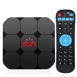 IPTV Box 4K Supports WiFi Bluetooth including 10000+ International Channels with 2GB RAM+16GB ROM