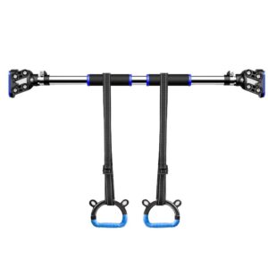FMOPQ Gym Ab Workout System Abdominal Roller Wheel Workout Equipment with Cushio