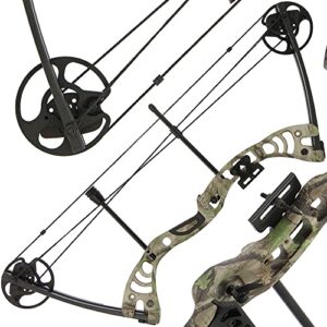 Man Kung 55lb Aurora Powerful Camouflage Compound Archery Bow 296fps Hunting Shooting