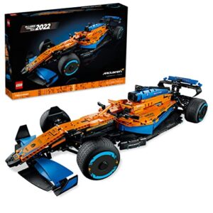 LEGO 42141 Technic McLaren Formula 1 2022 Replica Race Car Model Building Kit