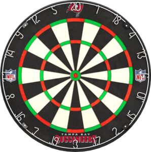 Officially licenced NFL Tampa Bay Buccaneers Professional Dartboard (DB120)