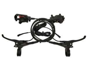 URPIZY EBike Hydraulic Disc Brake SM-2A Plug Front Rear Set For Electric Bicycle 39.8mm/30mm Tapered Tube Straight Tube Headset Convers