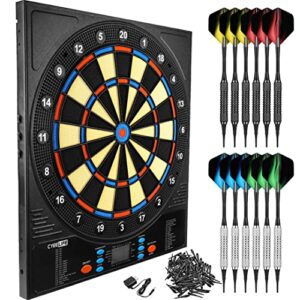 CyeeLife Soft Dartboard with Soft tip Darts Se