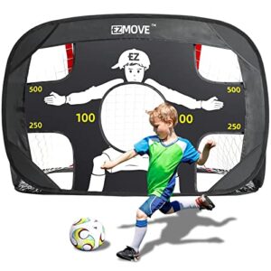 ezmove Football Goal Mini Pop Up Football Net Goals for Kids Garden Training Equipment Boys Gifts