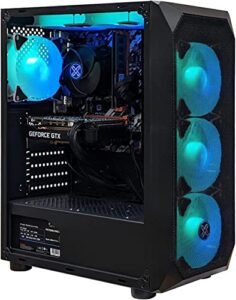 XUM Gaming PC Desktop Computer: I5-10400F 4.3GHz