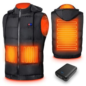 Heated Vest with Power Bank 10000 mAh