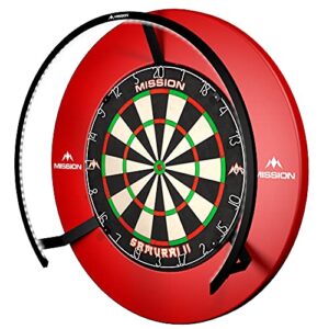 Mission Darts TOR270 Torus 270 | Dartboard LED Lighting System with Easy Access Area for Unrestricted Play