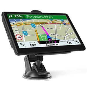 Sat Nav GPS Navigation for Car: 2022 Latest Map Touchscreen 7 Inch 8G 256M Navigation System with Voice Guidance and Speed ​​Camera Warning - Lifetime Free Map Update