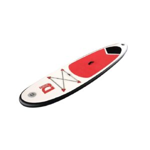 Shoze Inflatable Paddle Board Sports 10ft SUP Surf Stand Up Water Float for Boys Girls Surfers(Red)
