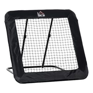 HOMCOM Foldable Football Training Net