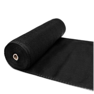 True Products Black 98% Shade Netting 1.5m x 15m - Privacy Screening