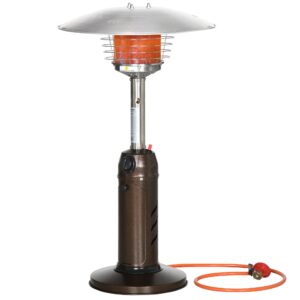 Outsunny 4KW Gas Patio Heater with Tip-over Protection