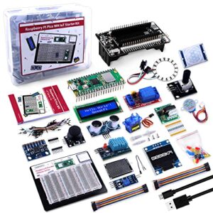 GeeekPi Raspberry Pi Pico W IoT Starter Kit MicroPython Programing Kit with Raspberry Pi Pico W