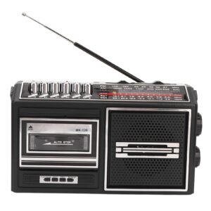 Retro Boombox Cassette Player