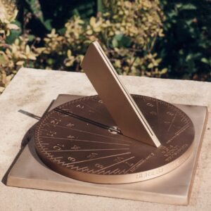 Solid Brass Scientific Sundial (17cm London Model by Spot-on Sundials)
