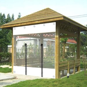Outdoor Clear Waterproof Tarpaulin Curtains