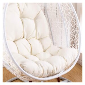 FaNGFaNGFa Hanging egg chair Swing Set Accessories Wicker Hanging Chair Cushions Swing For Bedroom Hanging Cushion Egg Chair Indoor