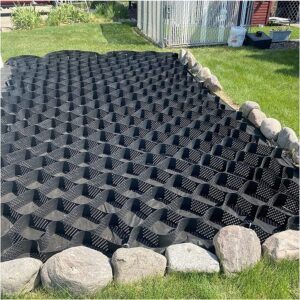 OWIEN Geogrid Permeable Gravel/Soil Pavers Geogrid Mesh 2" Tall