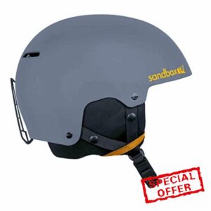 Sandbox Icon Snow Ski/Snowboard Helmet (Gun Metal) Medium