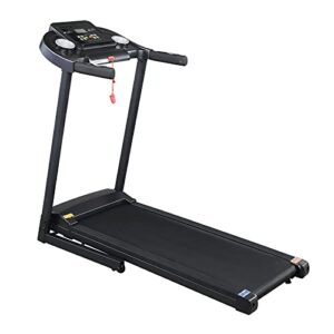 1.0HP Electric Treadmill with Hydraulic Rod for Home Office Fitness Exercise
