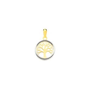 9ct 2 Colour Gold tree of Life Children's Penda