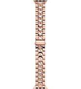 Michael Kors Damenband Apple Watch 38 mm 40 mm Edelstahl roségoldfarben, MKS8020
