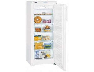 GNP2313 Freestanding NoFrost 185 litre Comfort Freezer White with Automatic SuperFrost Function and Audible Door Alarm