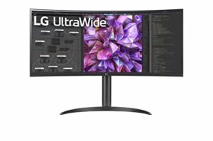 LG UltraWide PC Monitor Curved 34WQ75C