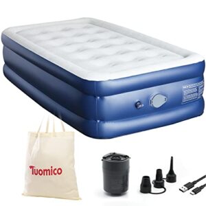 Tuomico Single Air Mattress for Outdoor and Indoor Use