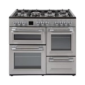 Willow 100cm Dual Fuel Range Cooker (Silver)            [Energy Class A]