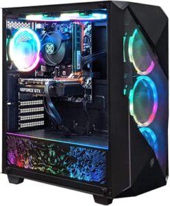 XUM Gaming PC Desktop Computer: i5-12400F 4.40GHz