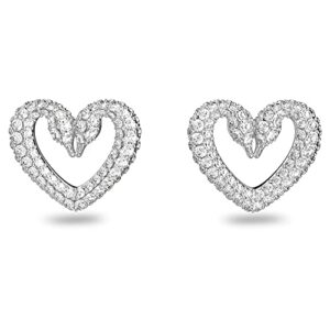 Swarovski Heart Stud Earrings