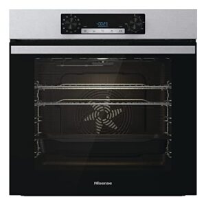 Hisense BI62212AXUK - Built-in 77L Electric Single Oven - Stainless Steel with Even Bake