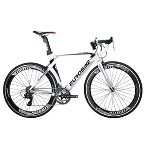 Eurobike Adult Road Bike 14 Speed Lightweight Aluminium Frame