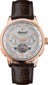 Ingersoll Mens Analogue Classic Automatic Watch with Leather Strap I00303