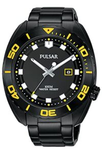 Pulsar Men Analogue Quartz Watch with Stainless Steel Strap PG8285X1