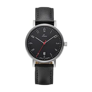 VICTORIA HYDE Men's Automatic Watch Classic Aviator Watches for Men Made in Germany Automatic Wristwatch with Leather Strap