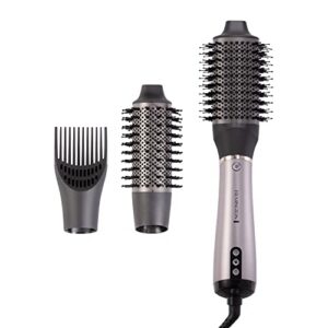 Remington PROluxe You Adaptive Air Styler - Inteligent Hair Dryer Hot Brush with 3 Attachments and StyleAdapt Technology