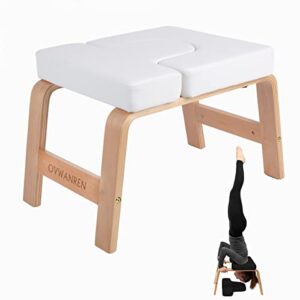 ovwanren Yoga Headstand Bench- Stand Yoga Chair for Family