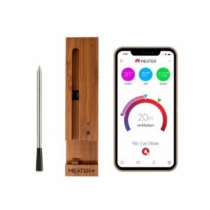 MEATER Plus Brown Sugar | The Ultimate Wireless Smart Meat Thermometer with 50 m Range | For Oven